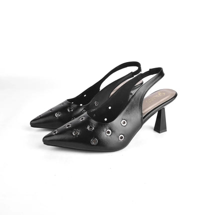 City Lights Eyelet Sling heels - Stilnyy