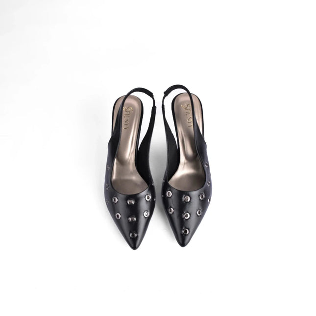City Lights Eyelet Sling heels - Stilnyy
