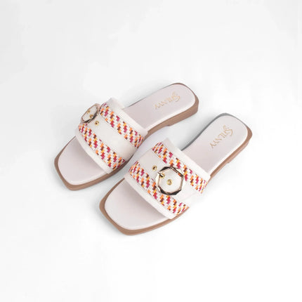 Coastal Charm Buckle Slides - Stilnyy
