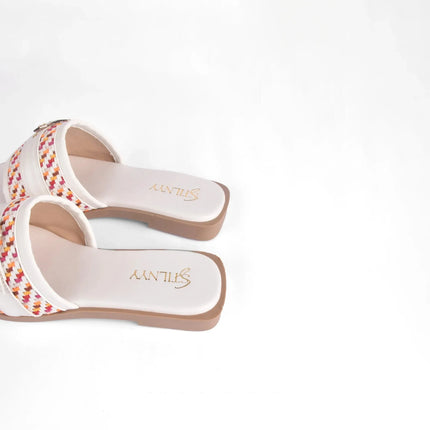 Coastal Charm Buckle Slides - Stilnyy