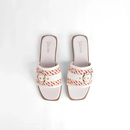 Coastal Charm Buckle Slides - Stilnyy