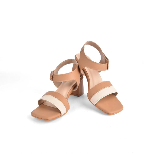 Latte Harmony Strap Sandals - Stilnyy