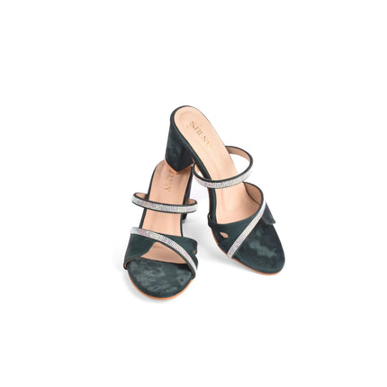 Midnight Aurora Strap Heels - Stilnyy