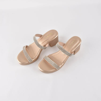 SHINE THEORY PLATFORM STRAP HEELS - Stilnyy