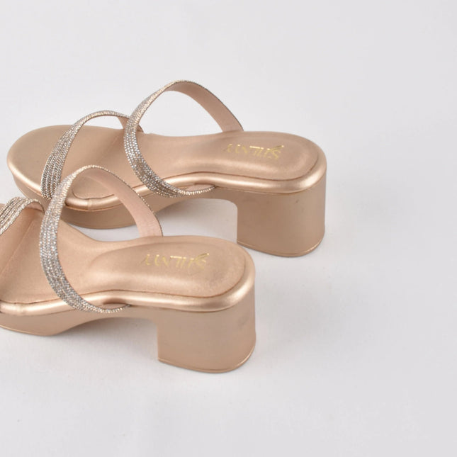 SHINE THEORY PLATFORM STRAP HEELS - Stilnyy