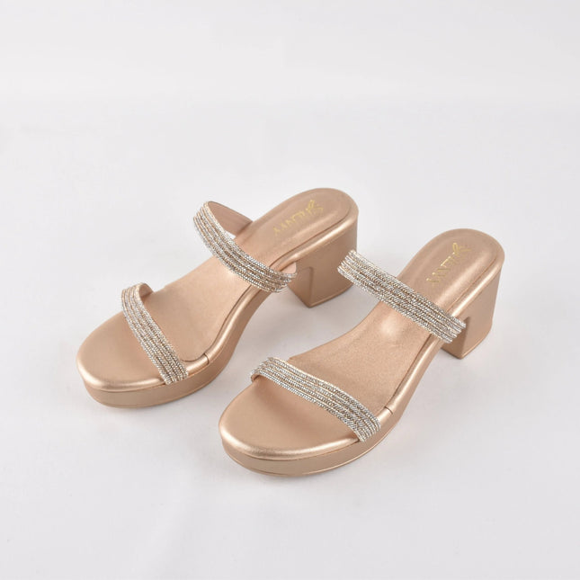 SHINE THEORY PLATFORM STRAP HEELS - Stilnyy