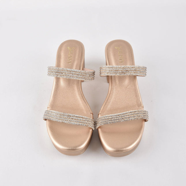 SHINE THEORY PLATFORM STRAP HEELS - Stilnyy