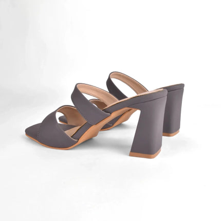 Smoky Aura Block Heels - Stilnyy