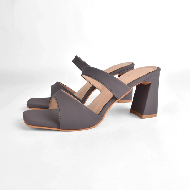 Smoky Aura Block Heels - Stilnyy