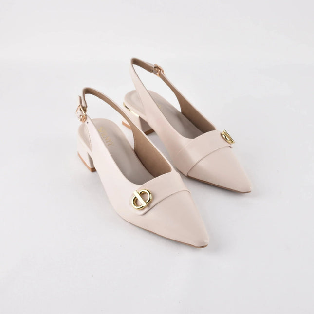 SOFT MODE BLOCK HEELS - Stilnyy