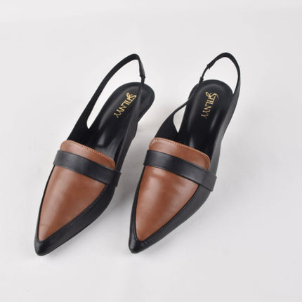 VERONA DUO SLINGBACK HEELS - Stilnyy