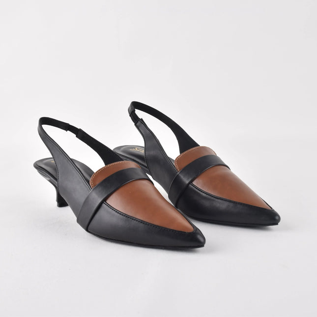 VERONA DUO SLINGBACK HEELS - Stilnyy