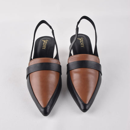 VERONA DUO SLINGBACK HEELS - Stilnyy