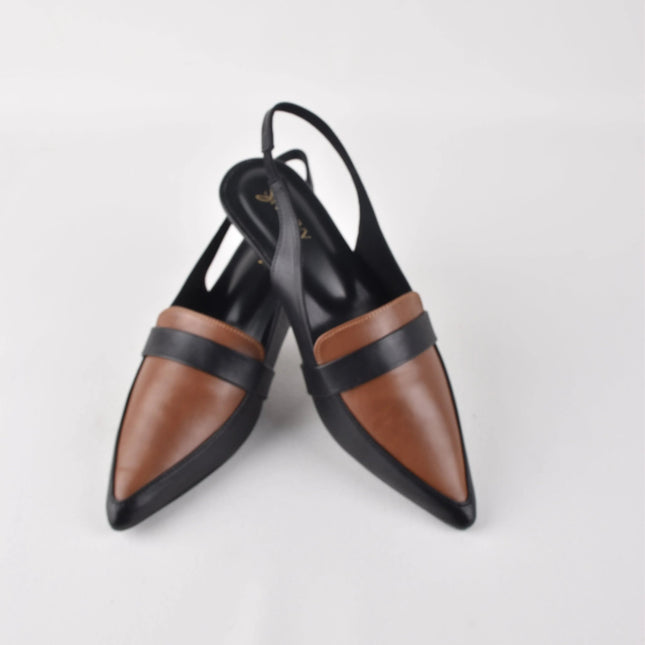 VERONA DUO SLINGBACK HEELS - Stilnyy